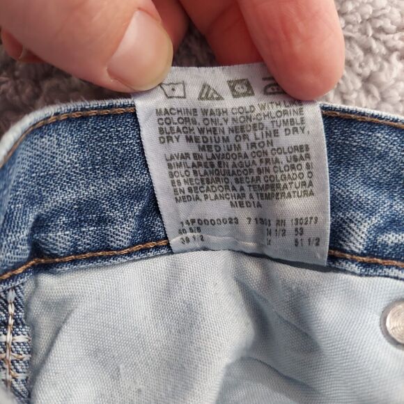 Wrangler Jeans Mens Size 38 x 34 Light Wash Carpenter Work Wear Cotton Denim - Picture 7 of 9